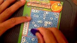 Orange tripler cashword187 buck Georgia lotterypt 4 [upl. by Harness]