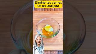 Élimine tes cernes et tes poches sous les yeux grâces à ce remède naturel facile à préparercernes [upl. by Ediva]