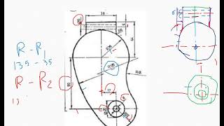 Engineering Drawing Tangency part 2 [upl. by Icrad77]