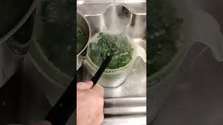 CAVOLO NERO SALTATO IN PADELLA asmr shorts per la ricetta clicca sui tre puntini [upl. by Lucky619]