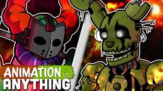 Tricky the Clown vs Springtrap  Rap Battle ANIMATION VS ANYTHING CH II [upl. by Nagiem189]