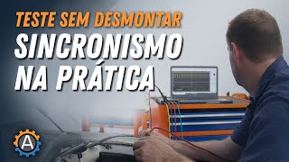 SINCRONISMO VIRTUAL do motor Aprenda como testar no osciloscópio  Abel Klering [upl. by Aushoj323]