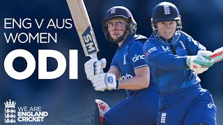 Dramatic Run Chase  England Women v Australia ODI [upl. by Tattan]