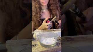 10 Drachmas 1930 Silver Coin Ring Goddess Demeter UC Art asmr silversmithing [upl. by Ellatsirhc]