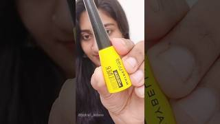 Maybelline Eyeliner ❌ Review  Bold black kajal  shortvideos viralshorts [upl. by Sollie510]