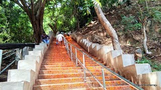 Tirupati steps way  Srivari mettu to Tirumala [upl. by Ahnavas364]