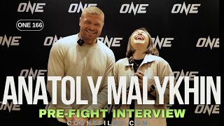 Anatoly Malykhin ONE 166 PreFight Interview MMA [upl. by Imhsar]