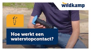 Hoe werkt een waterstopcontact [upl. by Aienahs943]