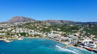 Almyrida  seaside holiday resort  Crete [upl. by Ainatnas314]