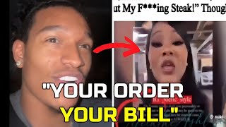 High Value Man REFUSES To Pay For Food amp LEAVES Her With The Bill arakotv [upl. by Ayifas]