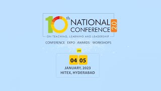 ETTech X and Brainfeed 10th National conference on 5 January 2023 at Hitex Hyderabad [upl. by Theran]