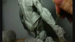 How to Sculpt Wolverine  Part 14 Adding Veins [upl. by Yelats]