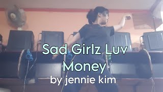 JENNIE SAD GIRLZ LUV MONEY DANC PRACTICE BY NEILSHEN [upl. by Kolva]