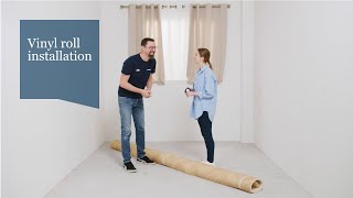 How to lay vinyl flooring in a bedroom Tarkett ICONIK [upl. by Nya]