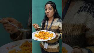 Office lo cesina kurkure chat😅😋VijithaBalireddy yt trending teluguvlogs teluguvlogging food [upl. by Enaj743]