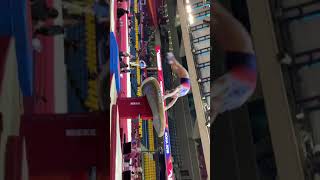 Lorette Charpy  vault  podium training DOHA [upl. by Blim]