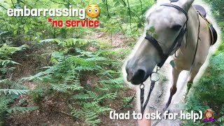 getting very lost😬 asked for help  embarrassing😳  GO PRO  equinemollie [upl. by Fitting]