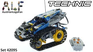 Lego Technic 42095 RemoteControlled Stunt Racer  Lego 42095 Speed Build [upl. by Aihsekat]