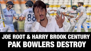 PAK VS ENG 1st TEST DAY3 ROOT BROOK CENTURIES PUNISHING PAK BOWLERS CAREER [upl. by Sayles]