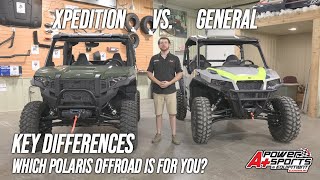 2024 Polaris Xpedition XP vs Polaris General XP 1000 detailed comparison [upl. by Ariec346]