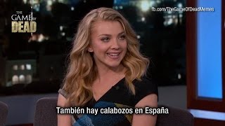 ENTREVISTA Natalie Dormer reveló accidentalmente spoiler de la Sexta Temporada Subtitulado [upl. by Garlanda]