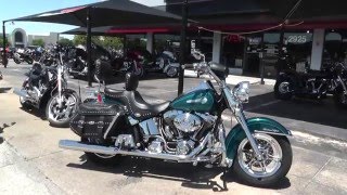 074855  2004 Harley Davidson Heritage Softail Classic FLSTCi  Used Motorcycle For Sale [upl. by Debo]