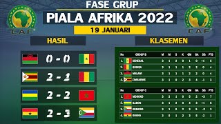 HASIL PIALA AFRIKA 19 JANUARI 2022 [upl. by Sallee]