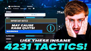 The Best Meta 4231 custom tactics  instructions For EA FC 24 [upl. by Eelrahc77]