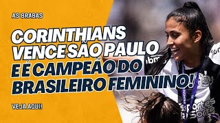 Timão bateu recorde de público na Neo Química Arena Veja como foi a conquista do título feminino [upl. by Assital]