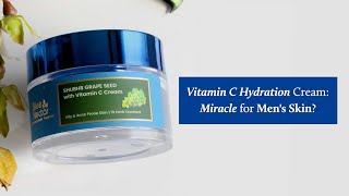 Does VITAMIN C Face Cream REALLY Hydrate Mens Skin [upl. by Tolland289]