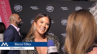 Becca Tilley Talks About Her Podcast with Tanya amp If She Plans to Work with Jojo [upl. by Ahsercel604]