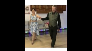 Dixie Swing Sequence Dance by Andrew and Erica [upl. by Buffo495]