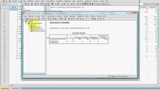 SPSS VideoSeminar  Teil 61 Syntax 9 Befehl OMSSteuerung [upl. by Punke]