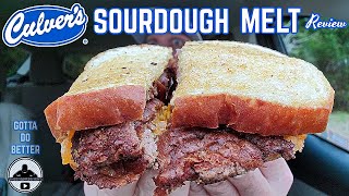 Culvers® Sourdough Melt Review 😝🧀🍔  Worst Fast Food Burger  theendorsement [upl. by Maison704]