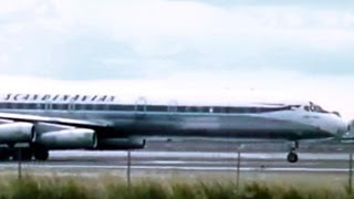 SAS Douglas DC863  quotTakeoff Copenhagenquot  1970 [upl. by Apicella]