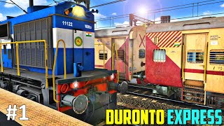 Diesel SPECIAL 🔥 DURONTO Express  WDP4D COUPLING in Train Simulator  PC FHD GamePlay [upl. by Alane]