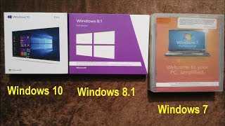 unboxing windows 10  windows 8  windows 7 Hindi [upl. by Soluk]