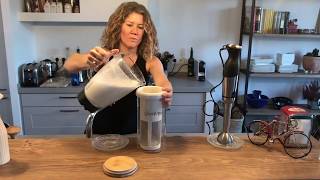 👍🏽 Tips amp Tricks How to use the Vegan Milker mortar [upl. by Ailatan]