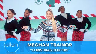 Meghan Trainor Performs Christmas Coupon [upl. by Leirrad752]