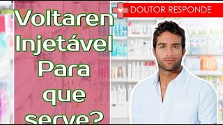 Voltaren Injetável Para que serve  Doutor Responde [upl. by Akeim]