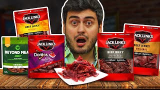 Provamos Todos os Sabores de Beef Jerky Jack Links uma iguaria Americana [upl. by Aminta]