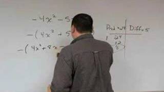 Easy Trinomial Factoring  Pt 5  Leading Coefficient not 1 [upl. by Aissenav]