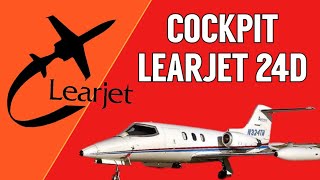 Cockpit Learjet 24D [upl. by Etnuaed819]