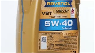 RAVENOL USVO® Technologie [upl. by Enawyd]