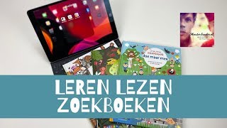 Leren lezen zoekboeken  Avi Start boeken met AR app [upl. by Aihsemak814]