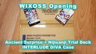 WIXOSS Case Opening Stream Part1  Trial Decks Ancient Surprise  Nijisanji  Interlude Diva [upl. by Taryne720]