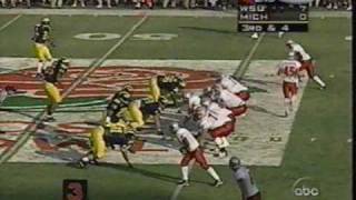 1998 Rose Bowl Michigan 21 WSU 16 PART 1 [upl. by Olaf]