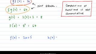 Composition of Functions  Leaving Cert Project Maths  Functions [upl. by Sorvats52]