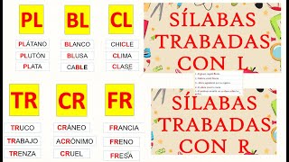 SILABAS TRABADAS  R Y L [upl. by Aloke]