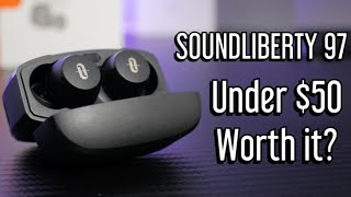 Taotronics Soundliberty 97 True Wireless Earbuds Bluetooth 50 Under 50 [upl. by Naneek]